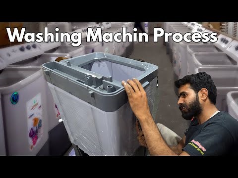 Washing Machines Manufacturing Process | How washing machine are made .