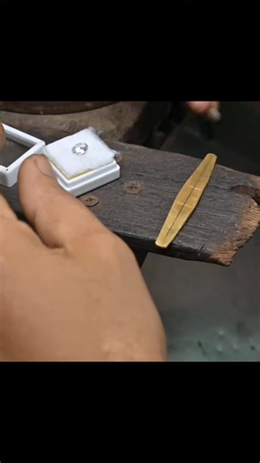 Making Diamond Ring for men #gold #ring #jewellery #handmadejewelry #handmadegifts
