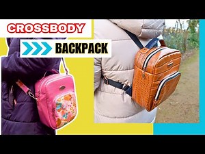 How to Turn Any Bag Pattern into a Stylish Backpack: Easy DIY Tutorial!