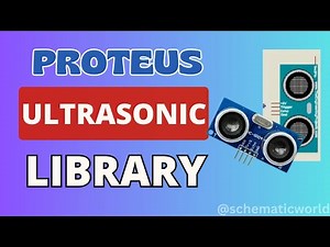 How to ADD Ultrasonic Sensor Library in Proteus 8