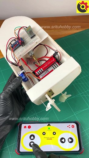 DIY Bluetooth Controlled Boat with Arduino Nano