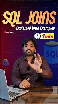 SQL JOINS explained visually | Mastering SQL JOINS