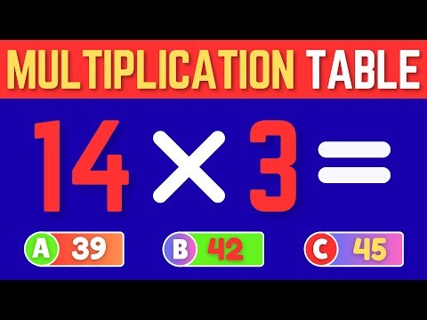 50 Math Multiplication Quiz | Answer in 5 Seconds | Speed Math (Challenge)