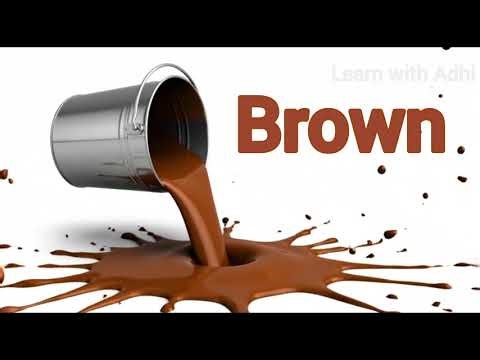 🎨 Learn Colours for Kids | Paint Bucket Colour Splash Video | Fun Colour Learning for Children