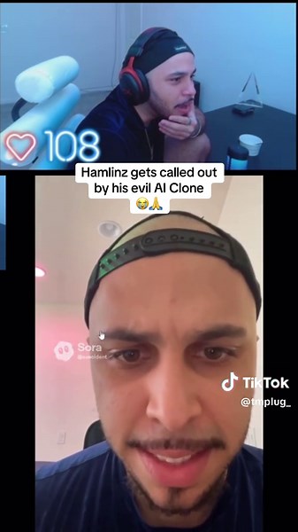 Is Hamlinz hiding daequan || #fyp #hamlinz #amp #viral #ai | daequan and hamlinz