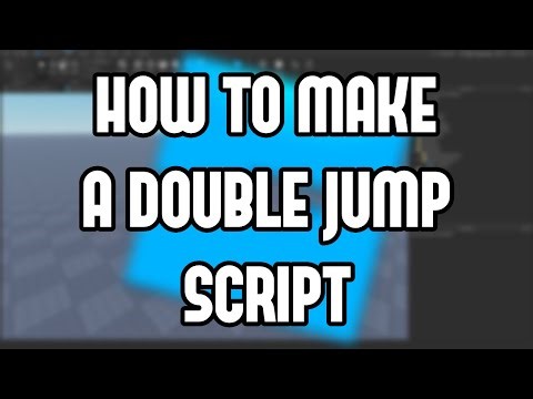How to make a Double Jump Script (Roblox Studio)