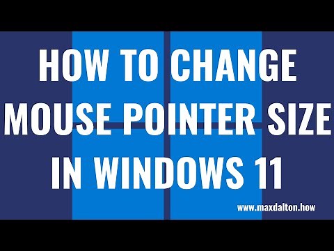 How to Change Mouse Pointer Size in Windows 11