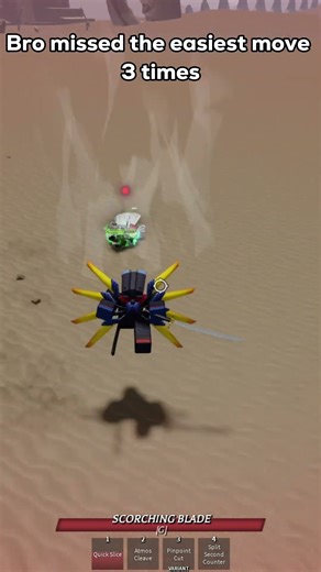 Bro really missed these easiest moves #tsb #roblox #thestrongestbattlegrounds