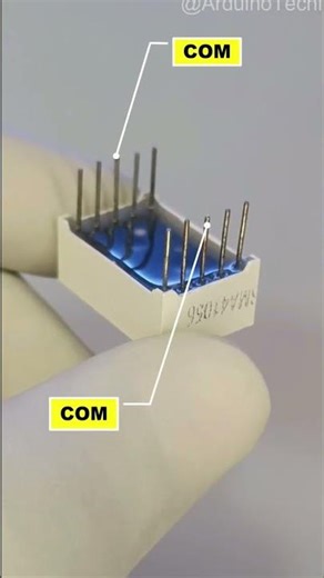 How Does a 7-Segment Display Work with Arduino Uno? #arduino #arduinoproject #captaincool