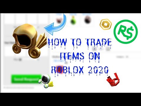 HOW TO TRADE ITEMS ON ROBLOX *WORKS 2022*
