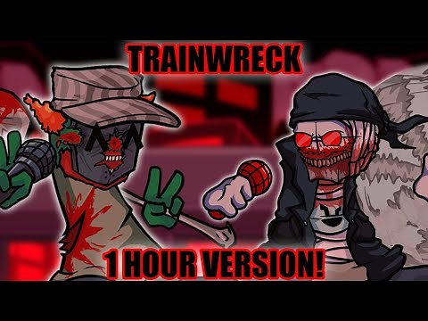 FNF': Vs Antipathy Hank - Trainwreck (1 HOUR VERSION) (hank and tricky song 1 hour loop)