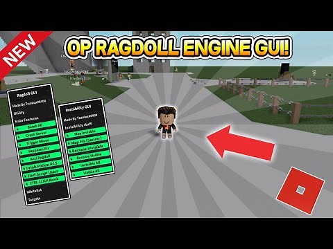 New Op Gui In Ragdoll Engine (Troll Script!) ROBLOX