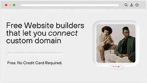 10 Free Website Builders that let you add custom Domain