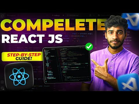 React 19 Tutorial for Beginners: Full Guide in One Video