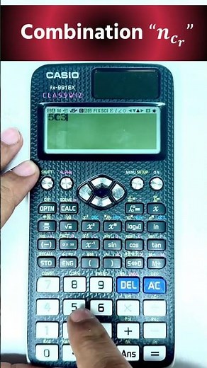 How to Use a Casio Calculator for Combinations