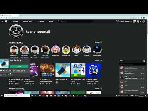 How To View Profile On Roblox