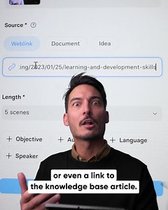 This is how to create TRAINING VIDEOS 2024. Get your first video draft in 5 min. No editing experience required 👇 1. Pick L&D video template and a presenter 2. Type in the script 3. Press “Generate video” Try it out - create your free AI video now: https://www.synthesia.io/ads/meta/learning-and-development P.S. Synthesia is used by 50,000 teams and rated 4.8/5 ⭐ | Synthesia