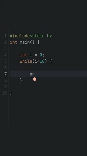 While Loop in C Programming | Explained with Example | C Language Shorts