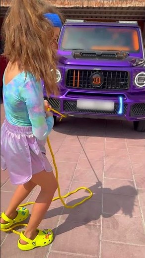 Bonnie Tries to Pull a Car?!