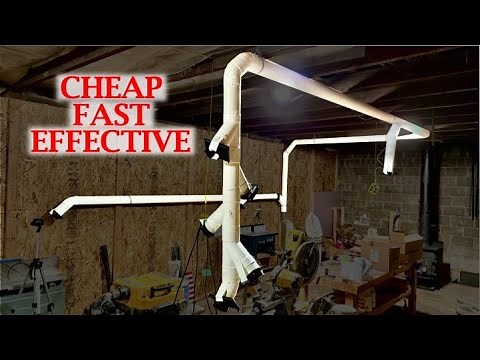 4in, PVC Dust Collection Upgrade | Much Better!
