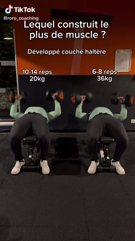 Avantages des Reps Légères et Lourdes en Musculation