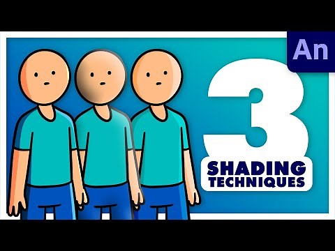 3 SIMPLE & POWERFUL Shading Techniques | Adobe Animate Tutorial