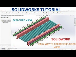 SolidWorks Exploded View Tutorial | Complete Assembly Breakdown Guide