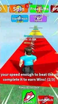 Roblox, But I Keep Getting FASTER!
