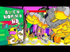 Alien Hominid HD (PC) - Longplay