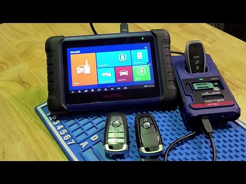 Autel Universal Smart Key Generation Walk-through with Autel IM508