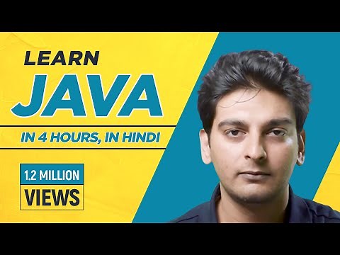 Java Tutorial for Beginners in Hindi | Java in Hindi | Java Tutorial in Hindi | Java full course