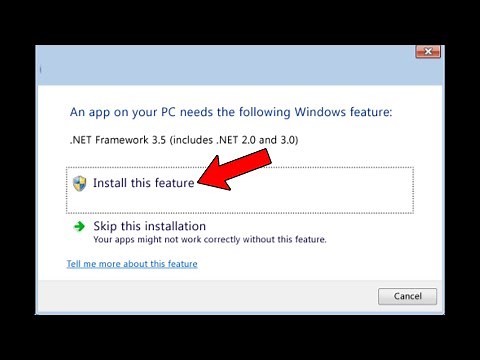 How To Install Net Framework 3.5 On Windows 11