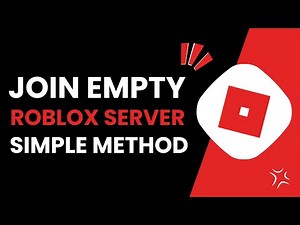 How To Join Empty Roblox Servers