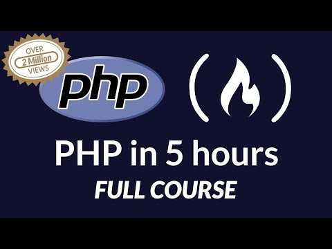 Learn PHP Programming Language | from beginner to advanced | Full Course