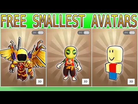 3 Ways To Make The SMALLEST AVATARS in Roblox! (Avatar Tricks)