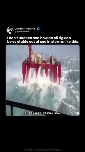 How Oil Rigs Survive Deadly Storms 🌊⚓