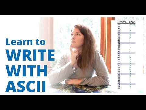 What does the ASCII Table look like?