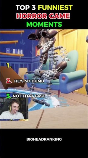 Top 3 FUNNIEST Horror Game Moments That Made Us Cry… Laughing!