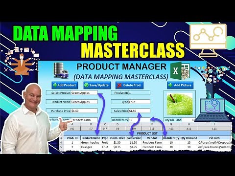 Learn How To Use Data Mapping to Map Data From Forms To Tables [GREAT FOR VBA BEGINNERS]