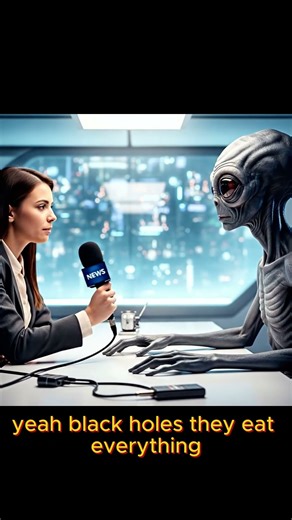 Alien Reveals Their Pet... a Black Hole 😳👽🌀 #aliens #aşk #funny