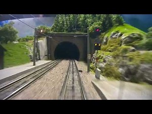 Model Railway Layout HO Scale Cab Ride - Model Trains in Austria