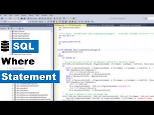 SQL WHERE CLAUSE | SQL TUTORIAL | SQL WHERE TUTORIAL