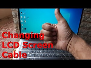 How to Change Faulty LCD Screen Display Cable