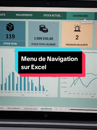 Aujourd’hui, je vous montre comment créer un menu de navigation professionnel dans Excel 🟩✨ Un simple tuto qui transforme vos fichiers en vraies applications 🤯 Dans cette vidéo : ➡️ Création des boutons ➡️ Ajout des liens ➡️ Mise en forme dynamique selon la feuille ➡️ Astuce pour que les boutons ne bougent jamais ✨ Si vous voulez d’autres mini-tutos Excel comme celui-ci, dites-le moi en commentaire 💬👇 #excel #exceltuto #exceltips #vba #appdesign