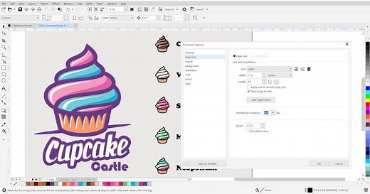 CorelDRAW new document setup - Corel Discovery Center