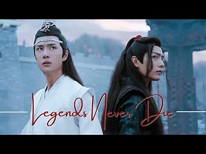 陈情令 | The Untamed FMV | Legends Never Die | Cultivator Fight Scene Compilation Wei Wuxian Lan Wangji