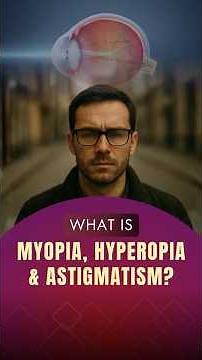 What is #myopia #hyperopia & #astigmatism ? Complete #eyepower Explanation #eyecaretips