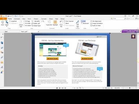 Editing with Foxit PDF Reader