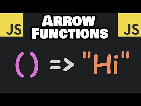 Learn JavaScript ARROW FUNCTIONS in 8 minutes! 🎯