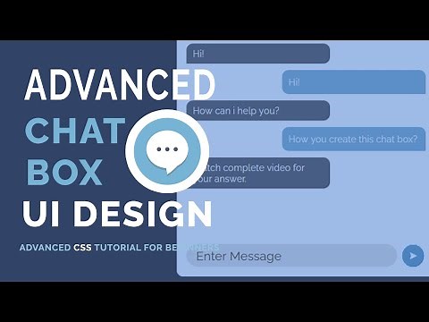How To Create Chat Box Using HTML CSS & JavaScript | Chat Box Using HTML & CSS